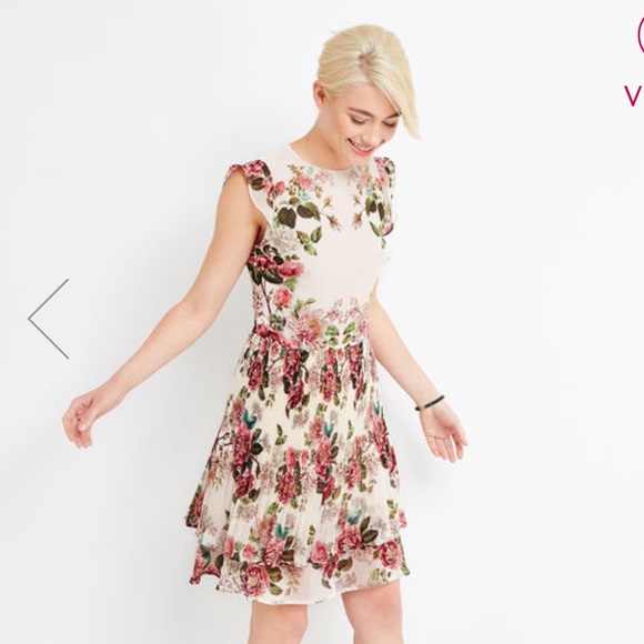 oasis snakeskin dress